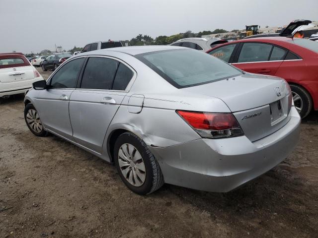 1HGCP26389A009348 - 2009 HONDA ACCORD LX SILVER photo 2