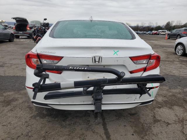 1HGCV1F56JA012156 - 2018 HONDA ACCORD EXL WHITE photo 6