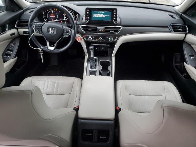 1HGCV1F56JA012156 - 2018 HONDA ACCORD EXL WHITE photo 8