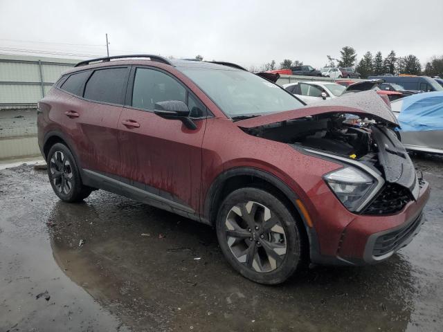 5XYK6CAF1PG059073 - 2023 KIA SPORTAGE X LINE MAROON photo 4