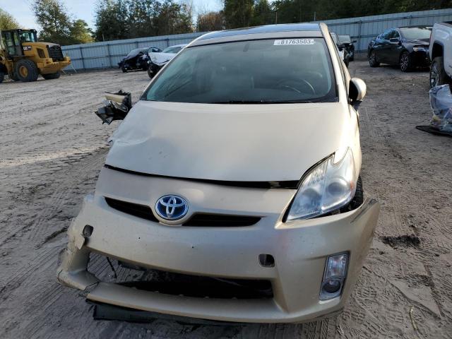 JTDKN3DU9B0305721 - 2011 TOYOTA PRIUS GOLD photo 5