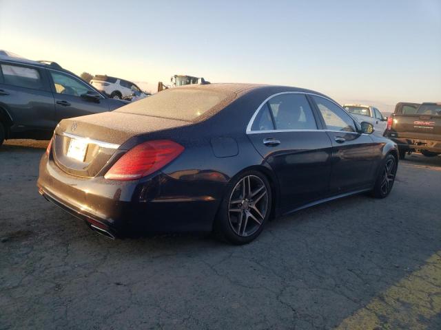 WDDUG8CB3EA043697 - 2014 MERCEDES-BENZ S 550 BLUE photo 3