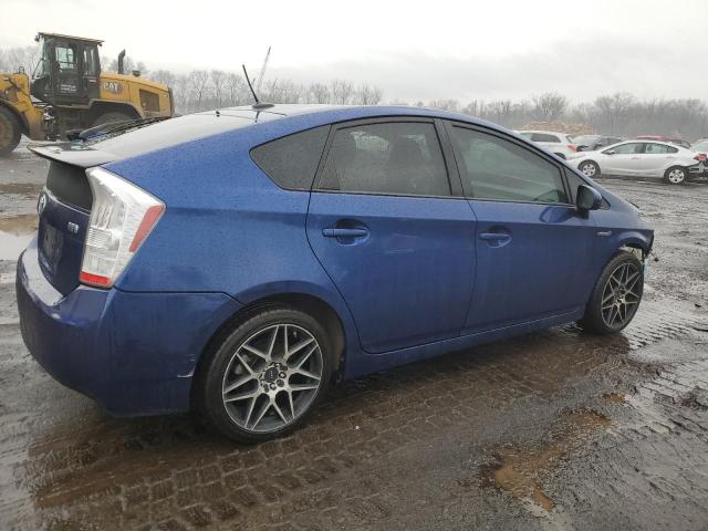 JTDKN3DU7B0313879 - 2011 TOYOTA PRIUS BLUE photo 3