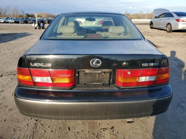 JT8BF28G4X5074344 - 1999 LEXUS ES 300 BLACK photo 6