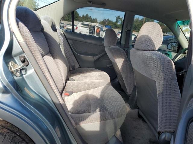 2HGEJ6615YH543987 - 2000 HONDA CIVIC BASE Türkis Foto 10