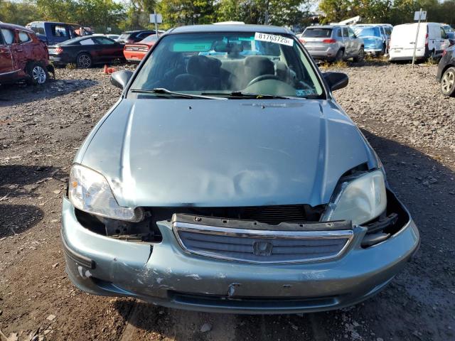 2HGEJ6615YH543987 - 2000 HONDA CIVIC BASE Türkis Foto 5