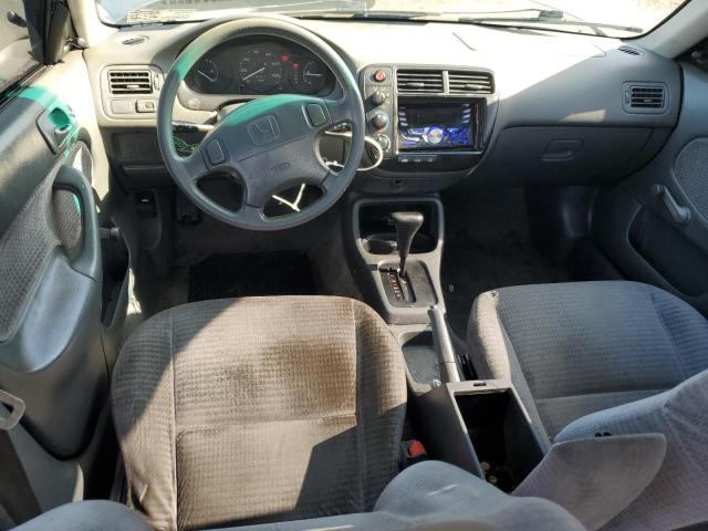 2HGEJ6615YH543987 - 2000 HONDA CIVIC BASE Türkis Foto 8