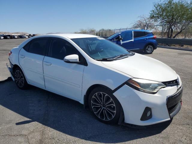 5YFBURHE8FP299558 - 2015 TOYOTA COROLLA L WHITE photo 4