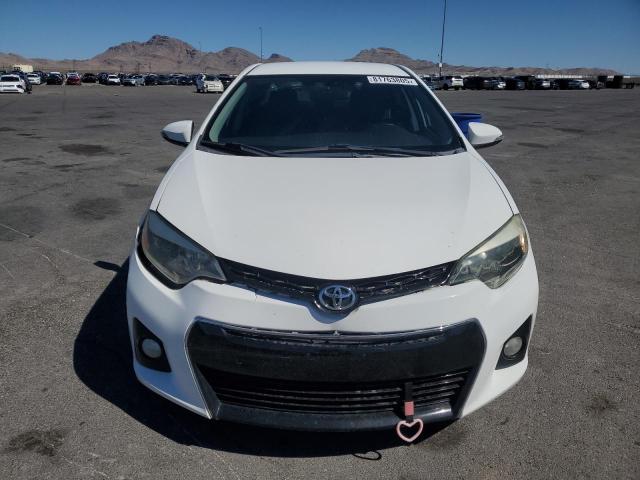5YFBURHE8FP299558 - 2015 TOYOTA COROLLA L WHITE photo 5