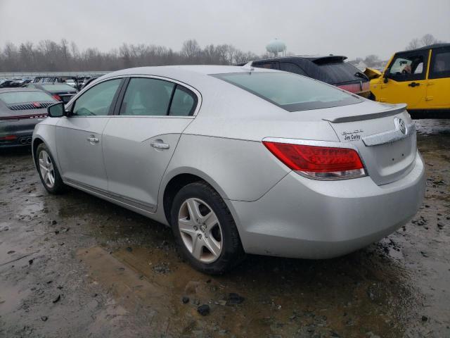 1G4GA5EC6AF307825 - 2010 BUICK LACROSSE CX SILVER photo 2