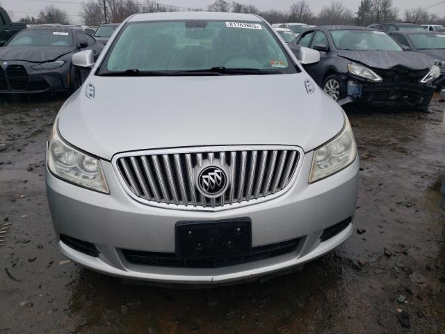 1G4GA5EC6AF307825 - 2010 BUICK LACROSSE CX SILVER photo 5