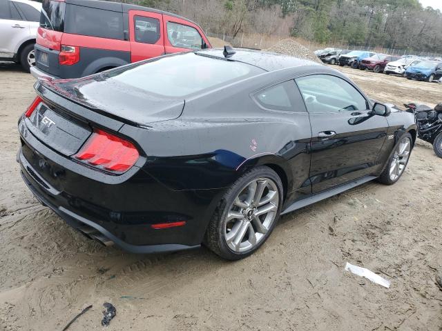 1FA6P8CF5N5147161 - 2022 FORD MUSTANG GT BLACK photo 3