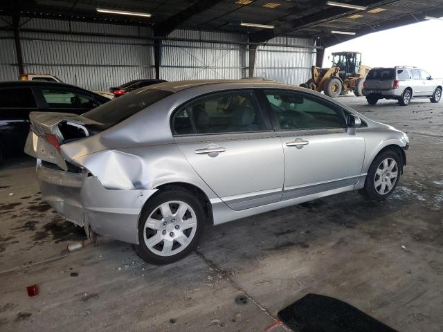 1HGFA16586L151760 - 2006 HONDA CIVIC LX SILVER photo 3
