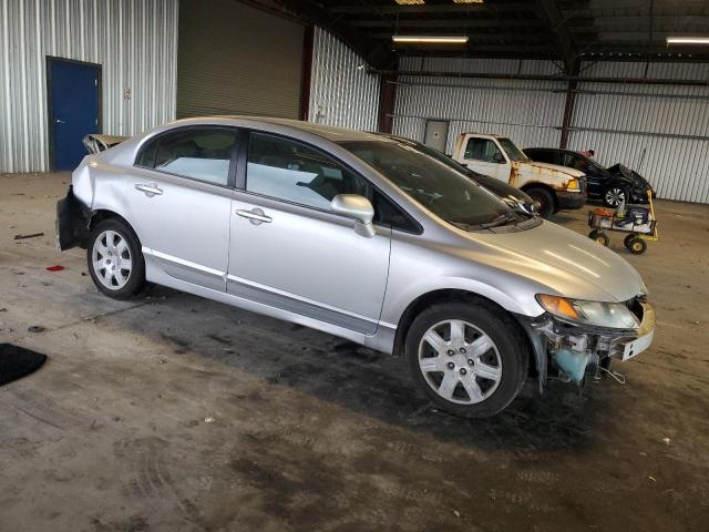 1HGFA16586L151760 - 2006 HONDA CIVIC LX SILVER photo 4
