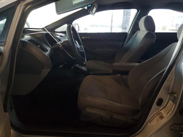 1HGFA16586L151760 - 2006 HONDA CIVIC LX SILVER photo 7