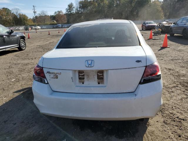 JHMCP26488C027910 - 2008 HONDA ACCORD LXP WHITE photo 6