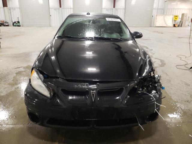 1G2NW52E13M587417 - 2003 PONTIAC GRAND AM GT BLACK photo 5