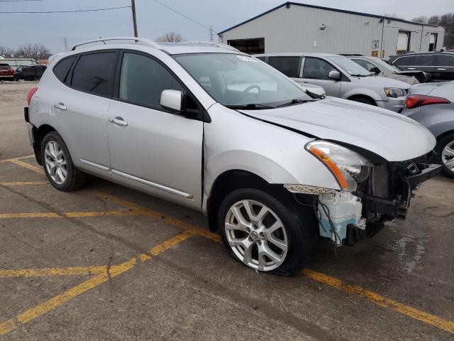 JN8AS5MV5BW669659 - 2011 NISSAN ROGUE S SILVER photo 4