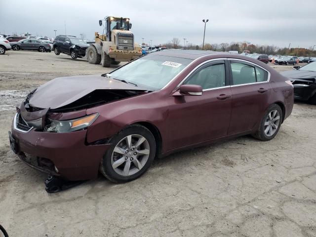 19UUA8F5XDA008673 - 2013 ACURA TL TECH BURGUNDY photo 1