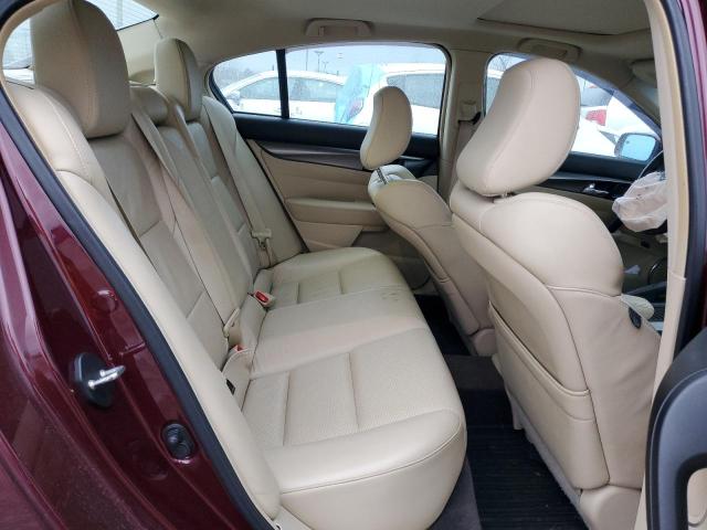 19UUA8F5XDA008673 - 2013 ACURA TL TECH BURGUNDY photo 10