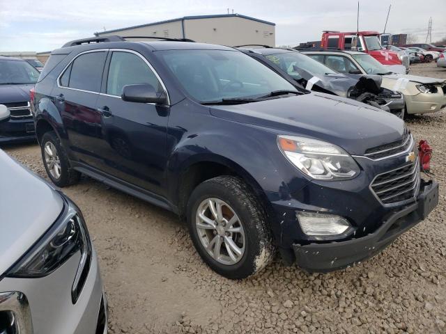 2GNALCEK5H1607056 - 2017 CHEVROLET EQUINOX LT BLUE photo 4