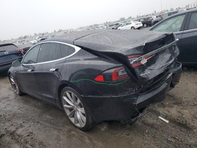 5YJSA1E27HF197235 - 2017 TESLA MODEL S 黑色 照片 2