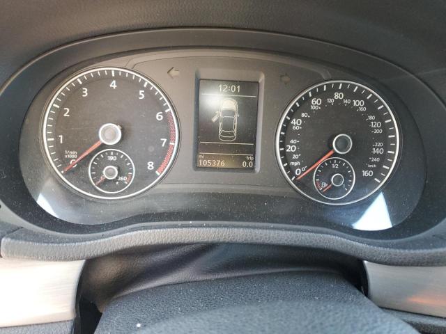 1VWBT7A33FC026646 - 2015 VOLKSWAGEN PASSAT SE SILVER photo 9