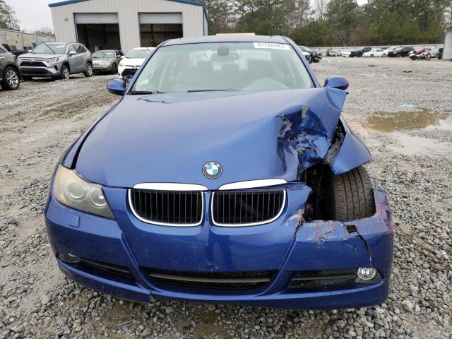 WBAVC93557KX59943 - 2007 BMW 328 XI BLUE photo 5