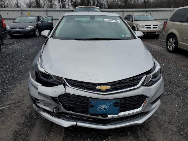 1G1BE5SM8H7264182 - 2017 CHEVROLET CRUZE LT SILVER photo 5