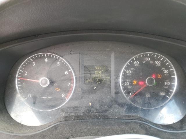 3VWDP7AJ0CM331561 - 2012 VOLKSWAGEN JETTA SE SILVER photo 9