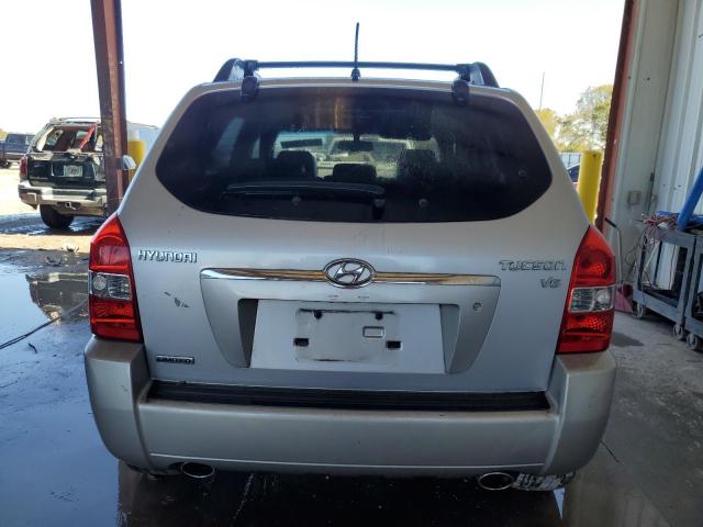 KM8JN12D36U262703 - 2006 HYUNDAI TUCSON GLS SILVER photo 6