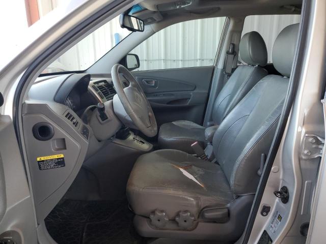 KM8JN12D36U262703 - 2006 HYUNDAI TUCSON GLS SILVER photo 7