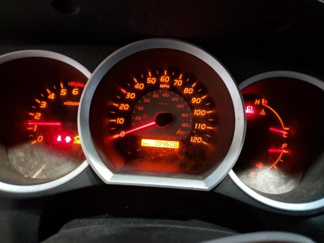 5TETX22N45Z129914 - 2005 TOYOTA TACOMA ACCESS CAB შავი ფოტო 9