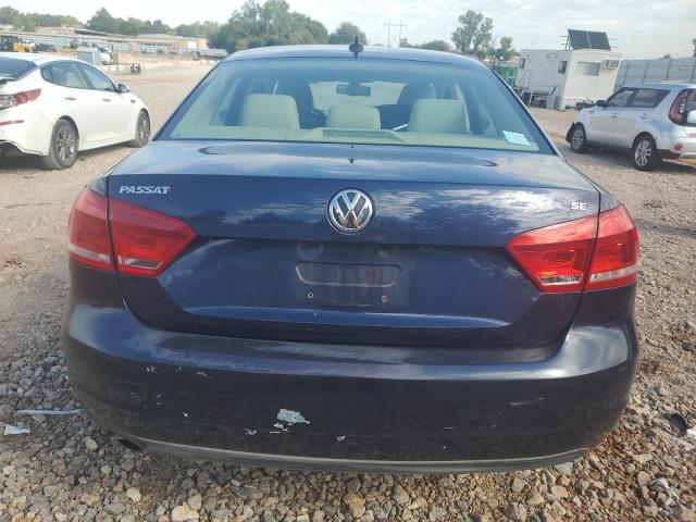 1VWBH7A32CC056623 - 2012 VOLKSWAGEN PASSAT SE BLUE photo 6