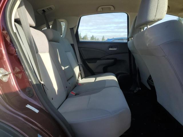 5J6RM4H36FL075093 - 2015 HONDA CR-V LX MAROON photo 11