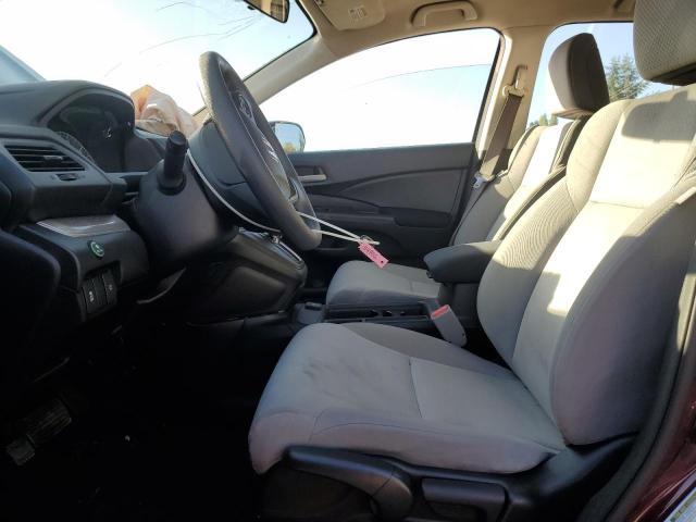 5J6RM4H36FL075093 - 2015 HONDA CR-V LX MAROON photo 7