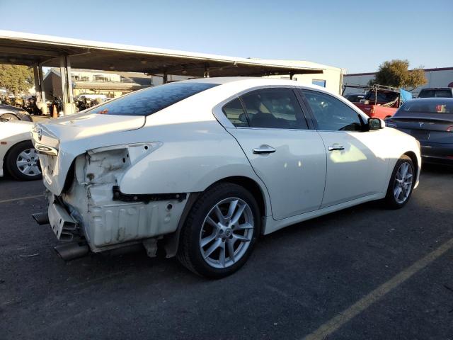 1N4AA5AP9DC837351 - 2013 NISSAN MAXIMA S WHITE photo 3