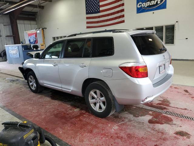 5TDJK3EH1AS019377 - 2010 TOYOTA HIGHLANDER SE SILVER photo 2