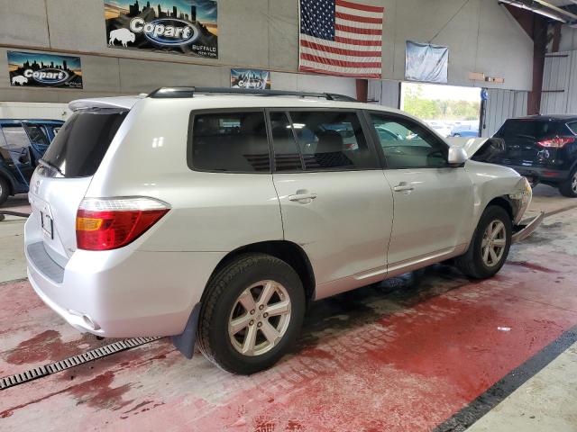 5TDJK3EH1AS019377 - 2010 TOYOTA HIGHLANDER SE SILVER photo 3