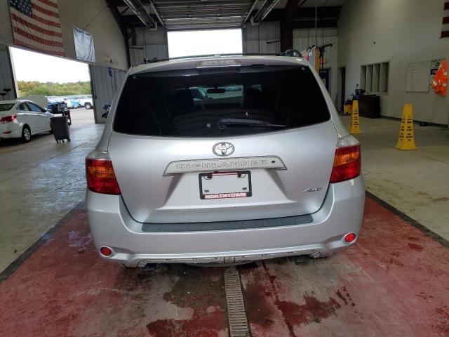 5TDJK3EH1AS019377 - 2010 TOYOTA HIGHLANDER SE SILVER photo 6