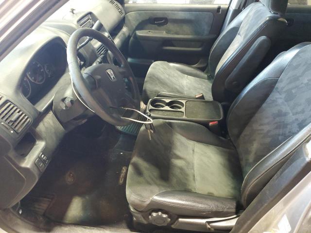 JHLRD78832C046764 - 2002 HONDA CR-V EX ვერცხლისფერი ფოტო 7