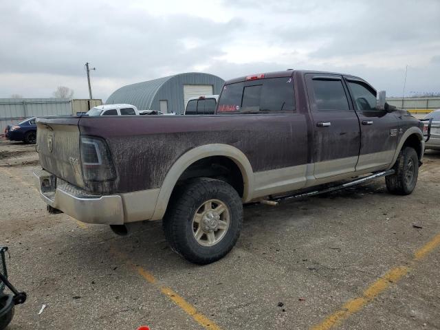 3C63D3JLXCG140382 - 2012 DODGE RAM 3500 LARAMIE BURGUNDY photo 2