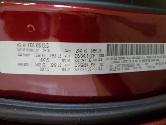 2C4RC1EG2KR653254 - 2019 CHRYSLER PACIFICA TOURING L PLUS BURGUNDY photo 13