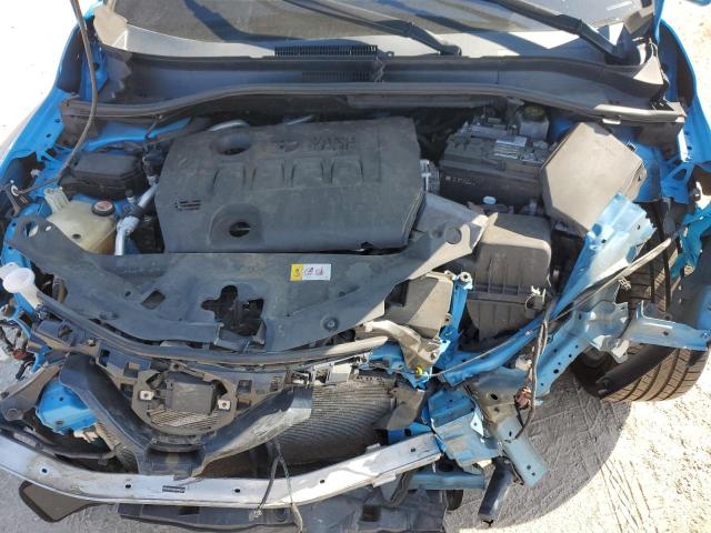 NMTKHMBX4KR077634 - 2019 TOYOTA C-HR XLE Bleu photo 11