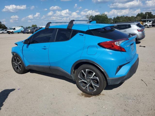 NMTKHMBX4KR077634 - 2019 TOYOTA C-HR XLE Bleu photo 2