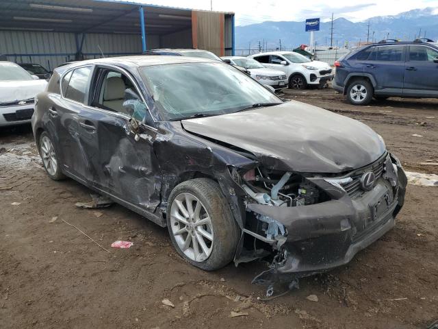 JTHKD5BH5C2121661 - 2012 LEXUS CT 200 BROWN photo 4