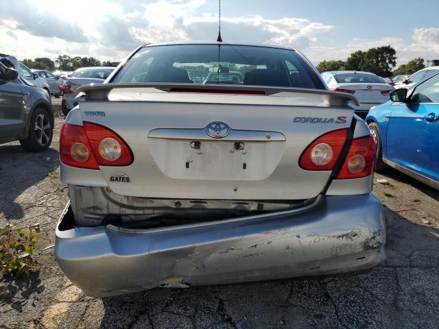 1NXBR32E77Z835620 - 2007 TOYOTA COROLLA CE SILVER photo 6