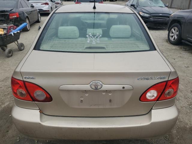 2T1BR32E45C370549 - 2005 TOYOTA COROLLA CE GOLD photo 6