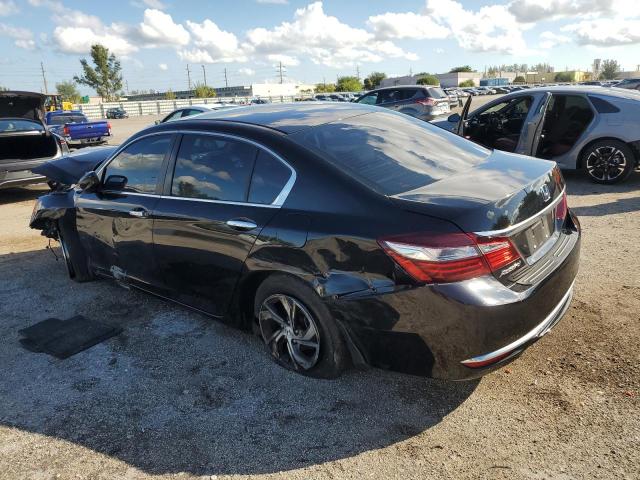 1HGCR2F35HA256206 - 2017 HONDA ACCORD LX BLACK photo 2