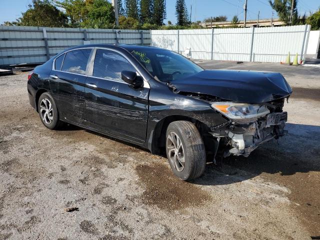 1HGCR2F35HA256206 - 2017 HONDA ACCORD LX BLACK photo 4